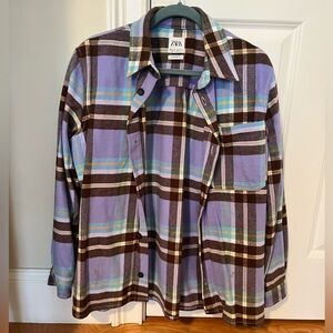 Zara Relaxed Fit Men’s Flannel